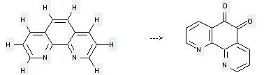 1,10-Phenanthroline-5,6-dione can be prepared by [1,10]Phenanthroline.